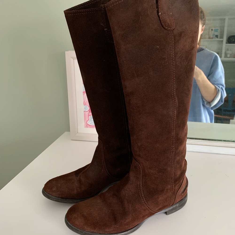 Madewell Archive Boot (Brown Suede)